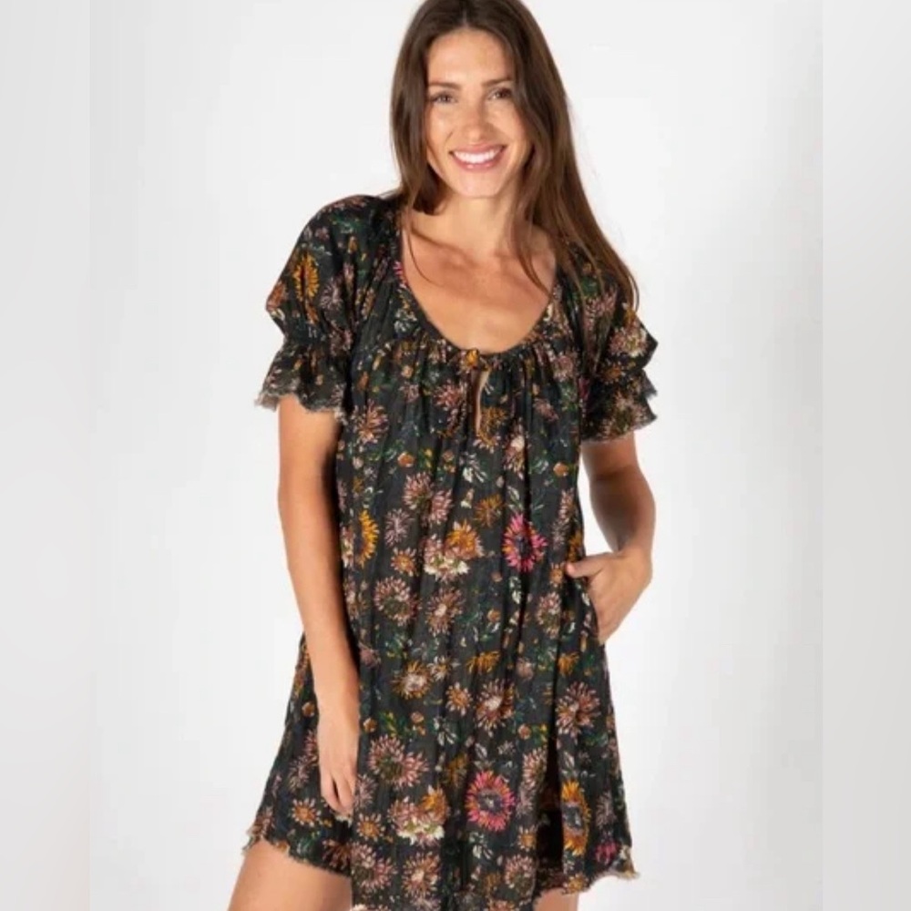 Natural Life Sienna Gauze Flowy Dress